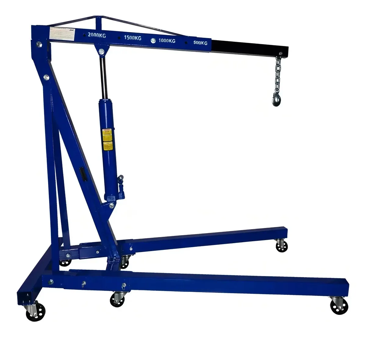 Guincho Girafa Hidraulico 2 Toneladas Tander Cor azul