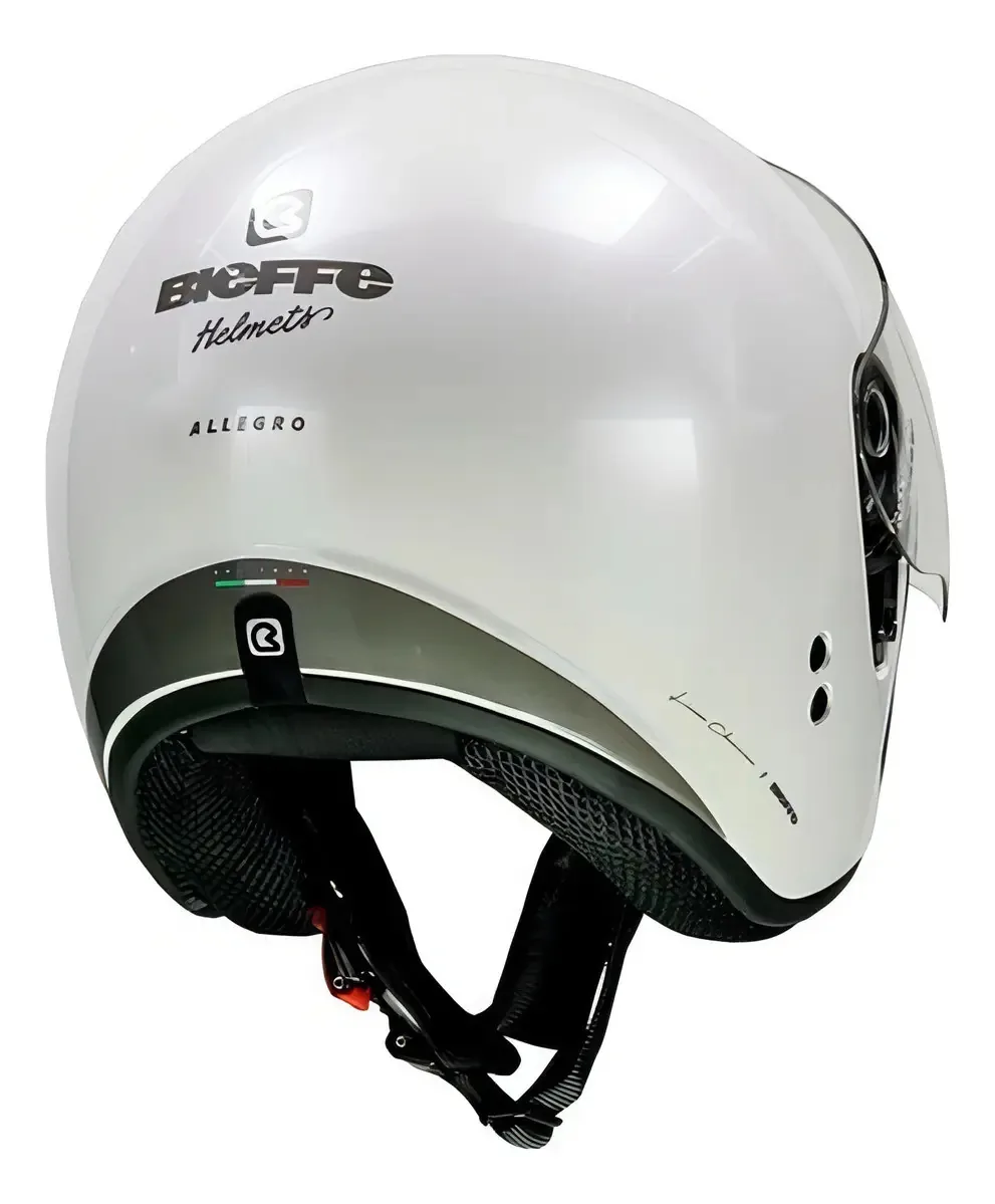 Capacete Bieffe Allegro Classic Svs Branco Tam.60