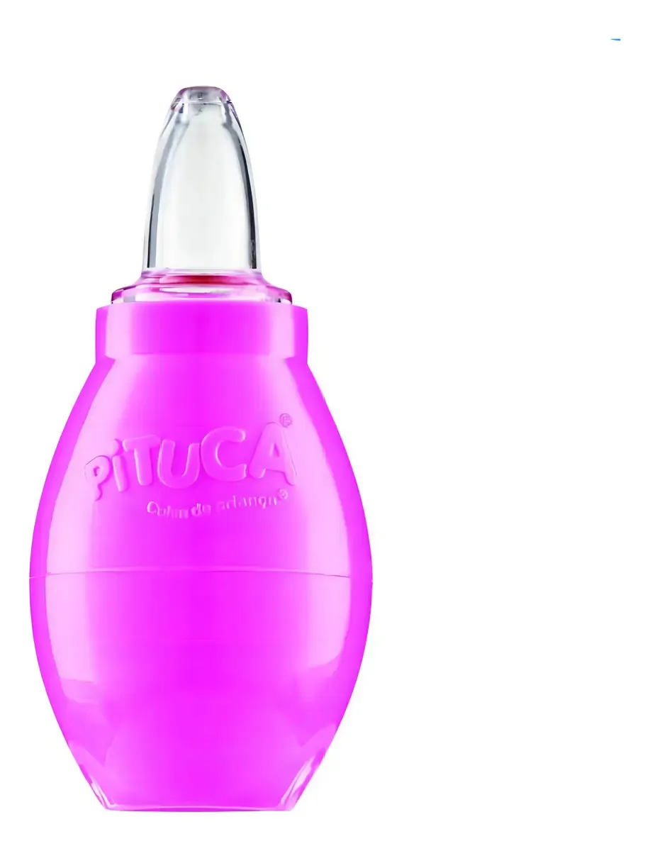 Aspirador Nasal Bebê Manual Silicone Higiene Respiratória