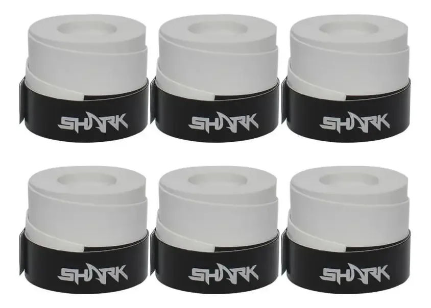 Overgrip Shark Pro Extra Tacky - Pack Com 6 Unidades