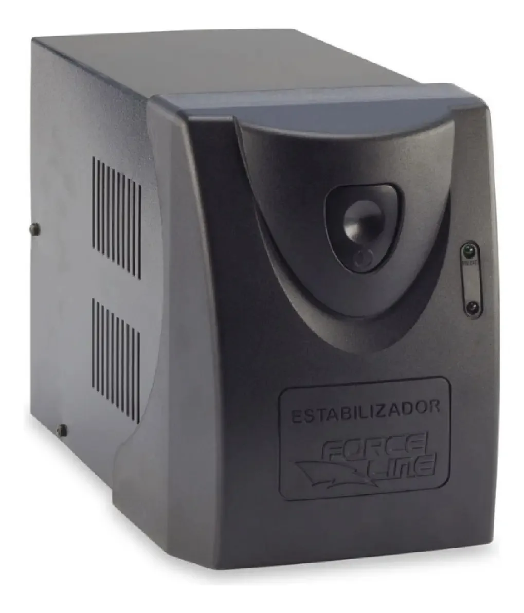 Estabilizador 1500va Laser Bivolt Preto Force Line