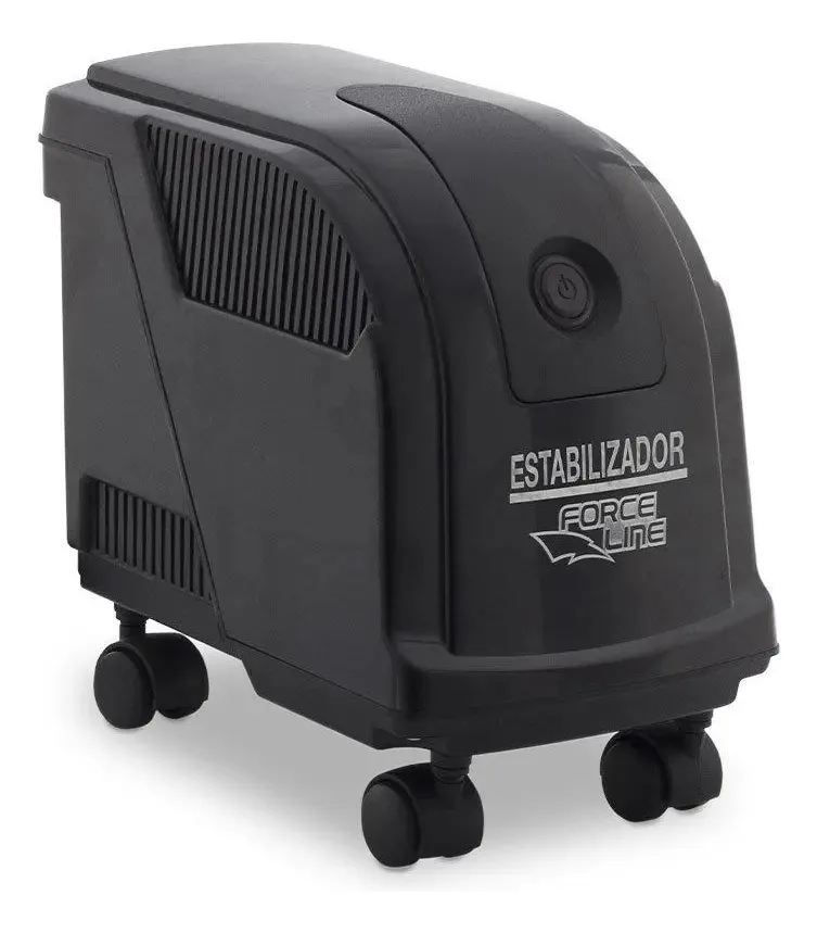 Estabilizador Evolution Iii Biv Aut 600va Preto Forceline