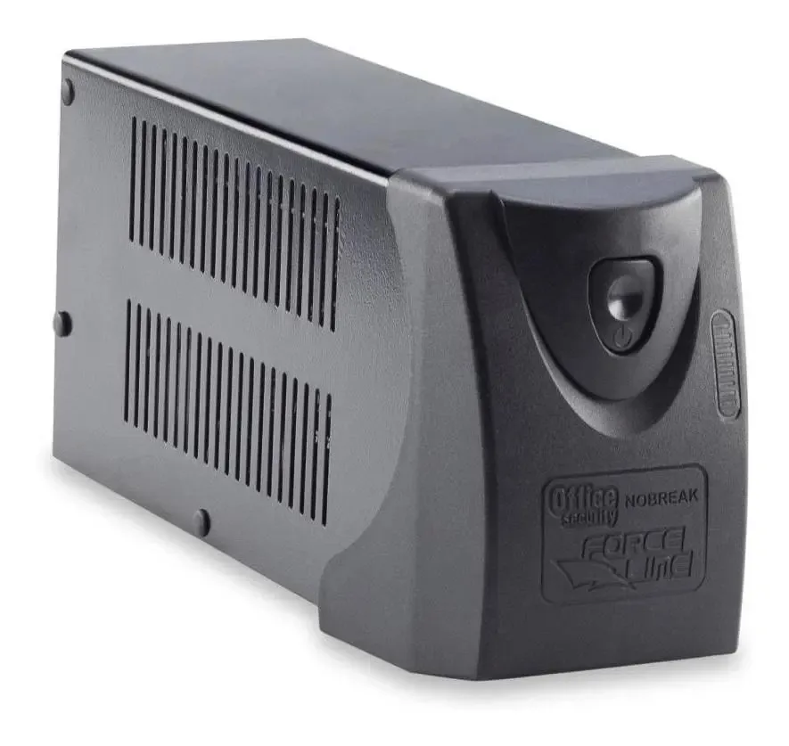 Nobreak Office Security Monovolt 700 Va Preto Forceline