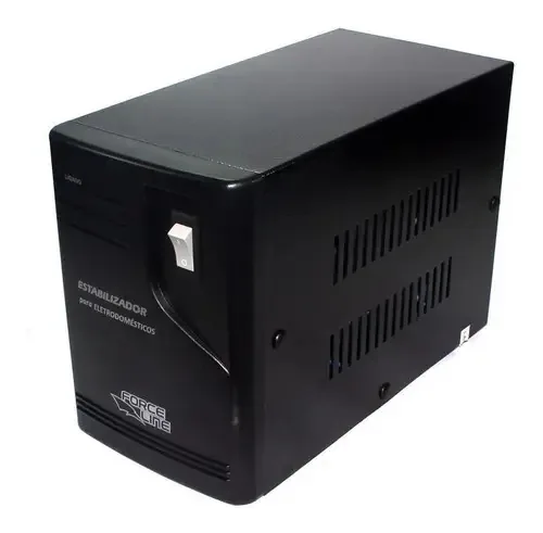 Estabilizador Eletrodoméstico 3010va Preto Forceline