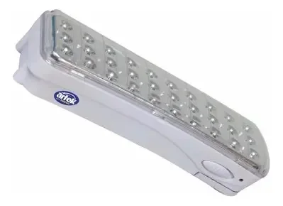 Luminaria Emergencia Recarregavel Led - Artek 30 Leds