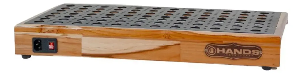 Pedalboard Lite Plus - Alumínio Furado - Verniz Brilhante