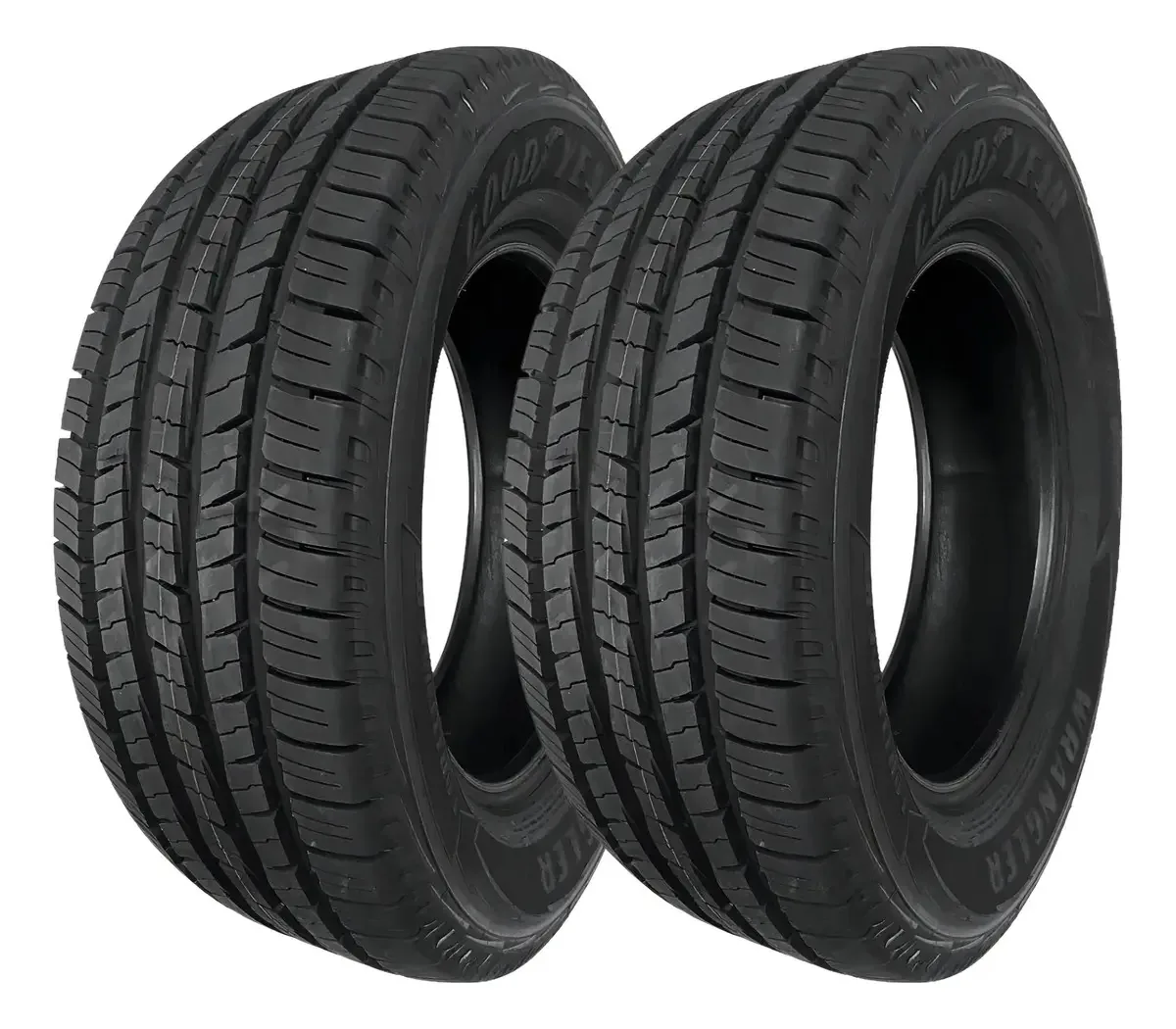 Par de Pneus Goodyear Wrangler HT Fortitude 245/70 R16 para SUV e Caminhonete