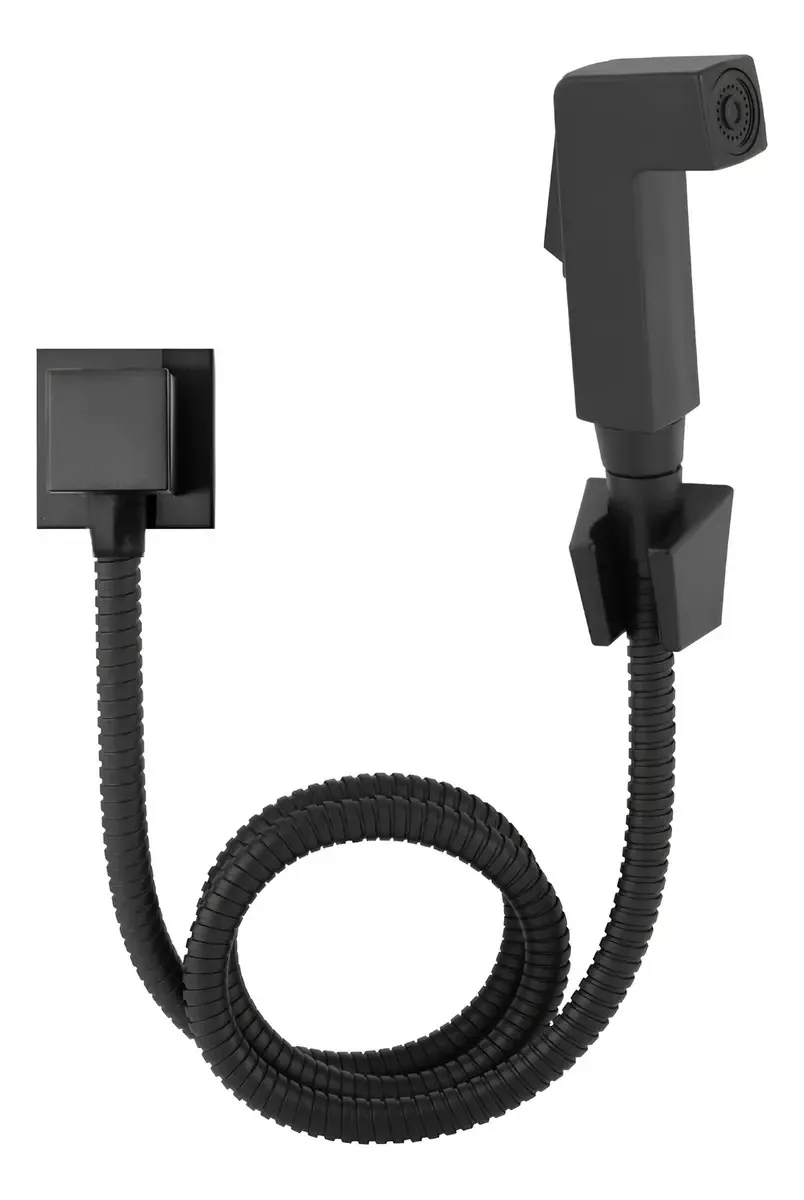 Ducha Higiênica Completa Banheiro Preto Chuveirinho Intima