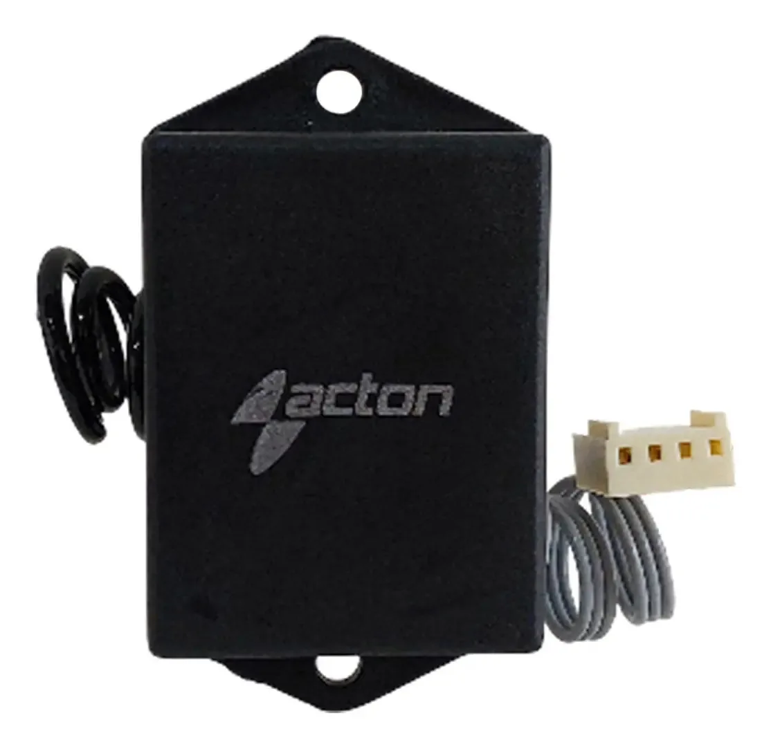 Módulo Automação Externo Acton Preto 433 MHz Conector 4 Pinos