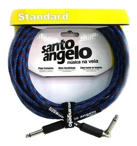 Cabo Santo Angelo Angel Textil Ltx P10xp10 15ft Plug L 4,57m
