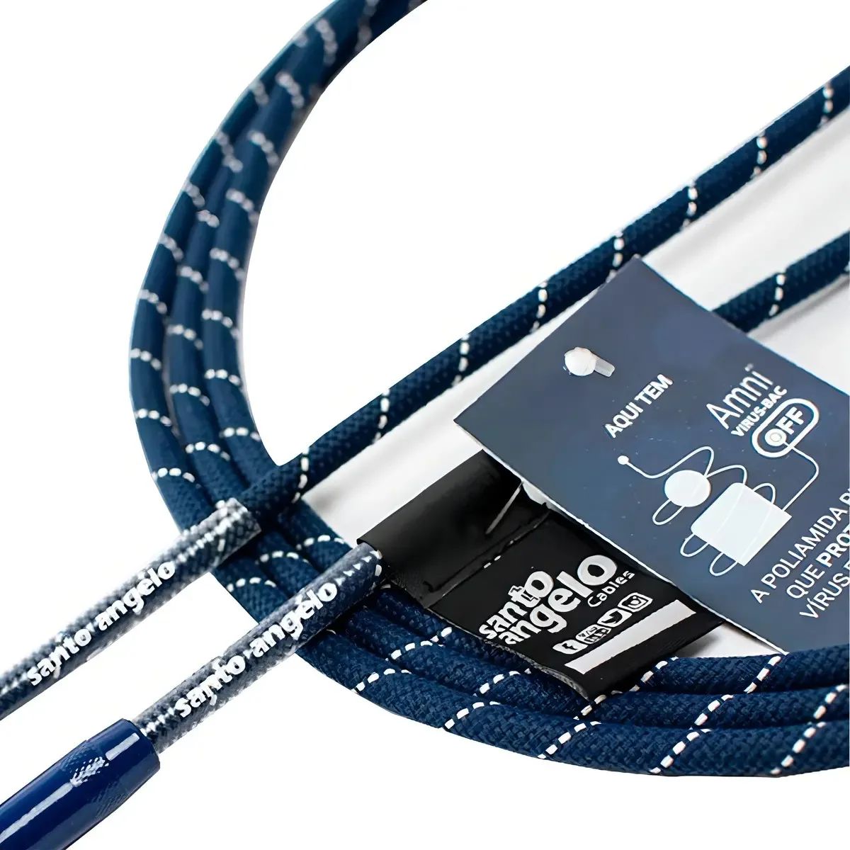 Cabo P10 Santo Angelo Haramaki L 6.10M Azul Têxtil Instrumento