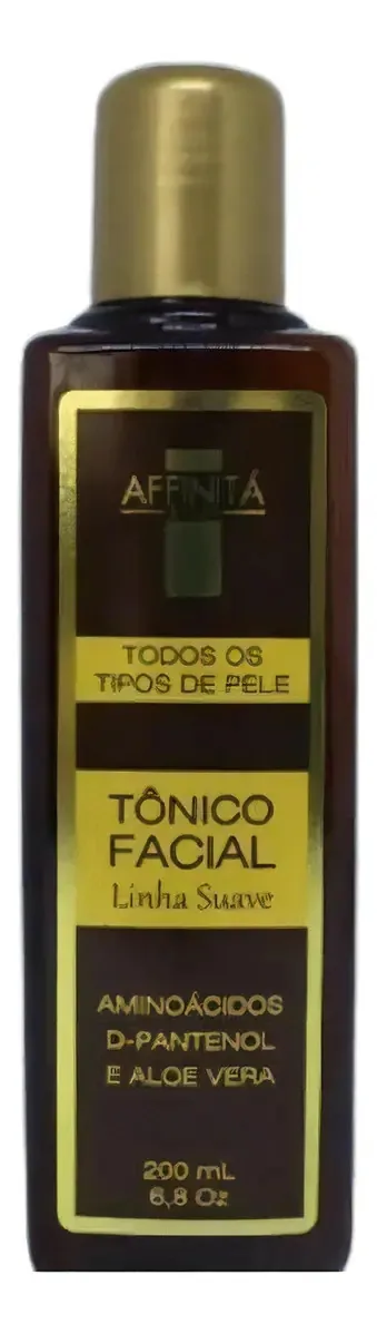 Tônico Líquido Facial Suave 200ml Affinitá