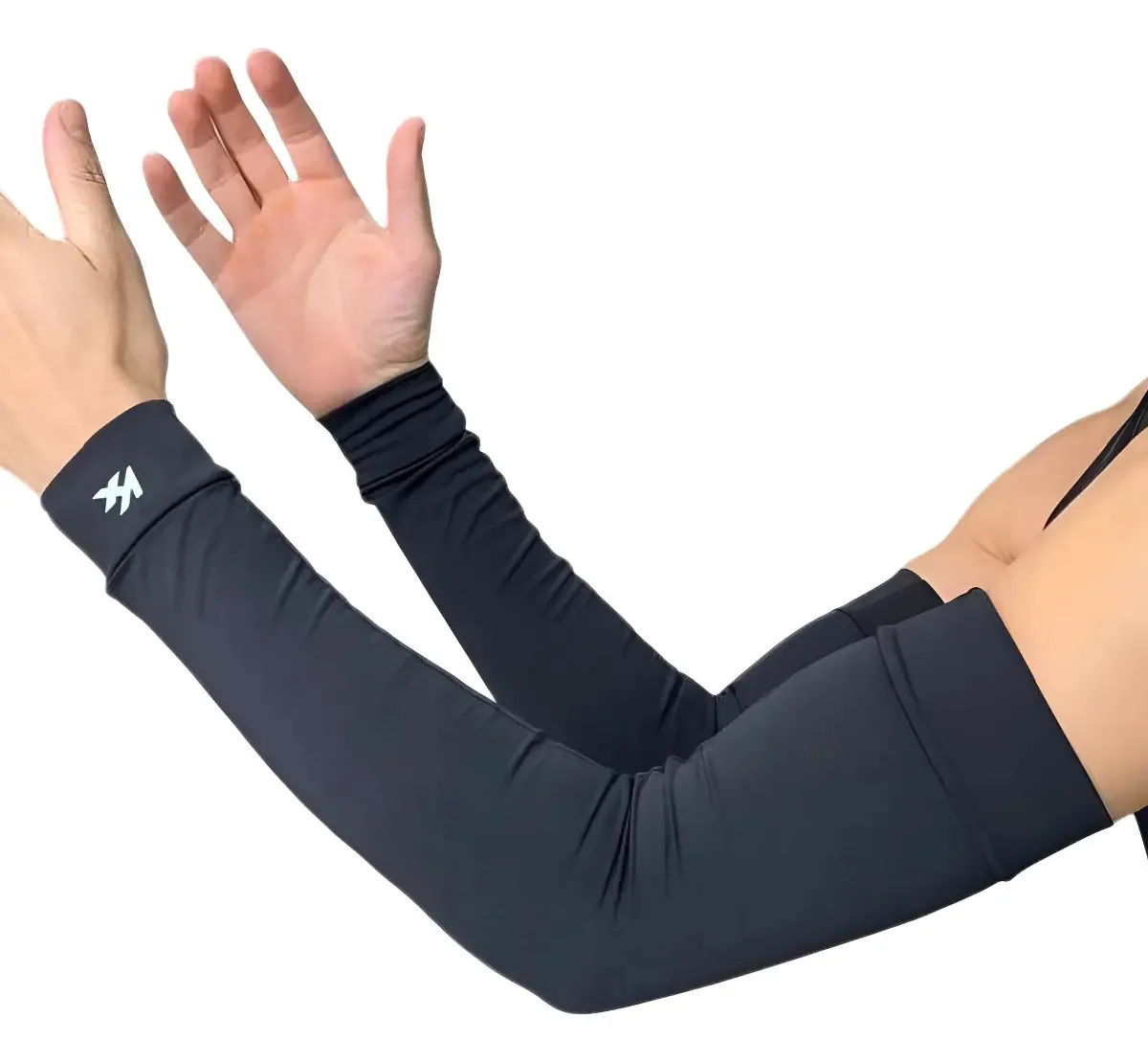Manguito Kanxa de Compressão para Corrida e Ciclismo – Preto M