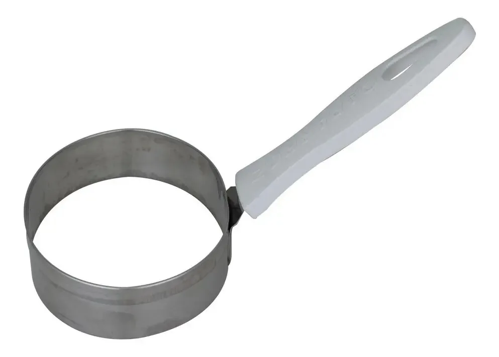 Modelador Para Fritar Ovo Oval Cor Branco