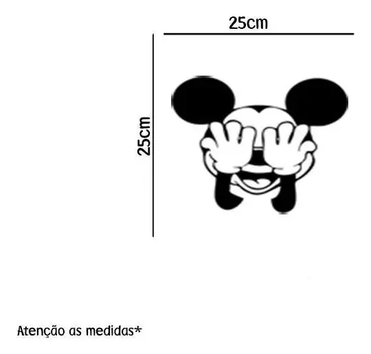Adesivo Para Vaso Sanitário Mickey