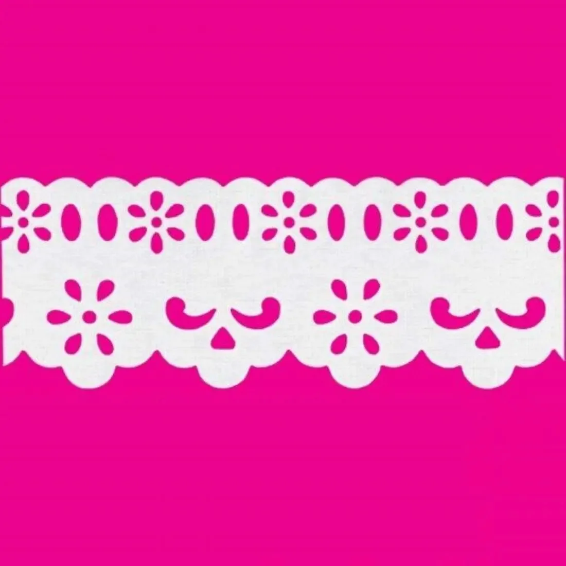 Passa Fita Mod.05 Marilda 4,3cm C/ Lasy 10m - Branco