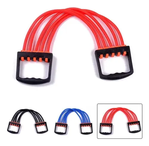 Extensor Elástico Tonificador Funcional Pilates - Vermelho