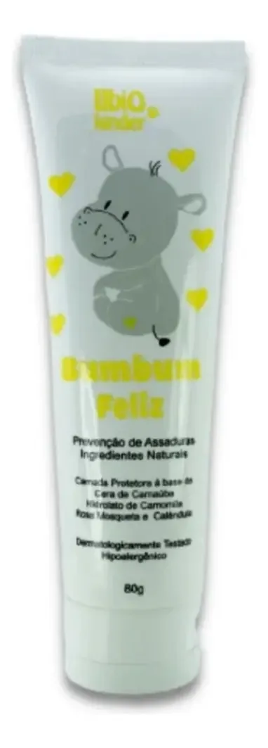 Creme Prevenção De Assaduras Bumbum Feliz Biokinder 80g