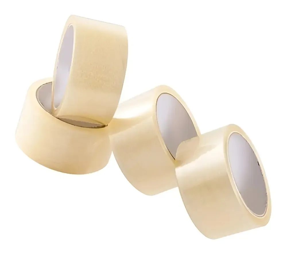 Fita Adesiva Transparente 48mm X 50 Metros - 10 Unidades