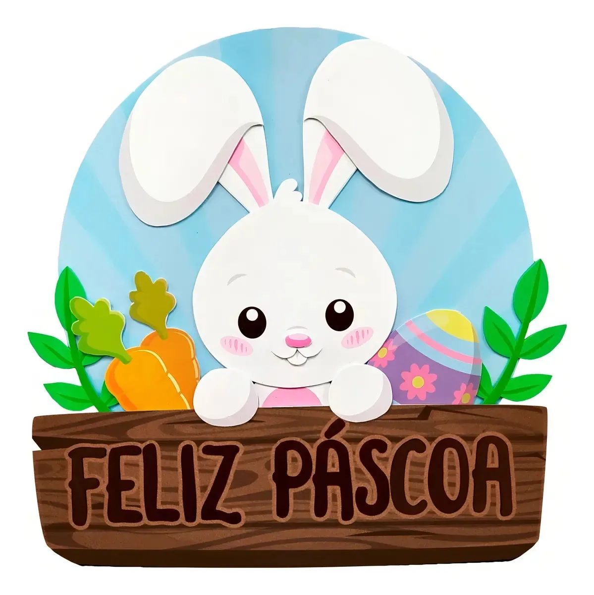 Painel Pascoa Feliz Pascoa 203114 Piffer