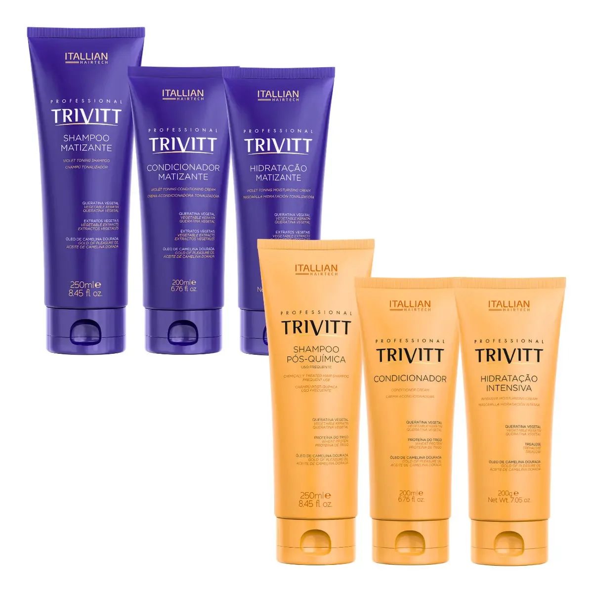 Kit Home Care Matizante Kit Trivitt Com Hidratação