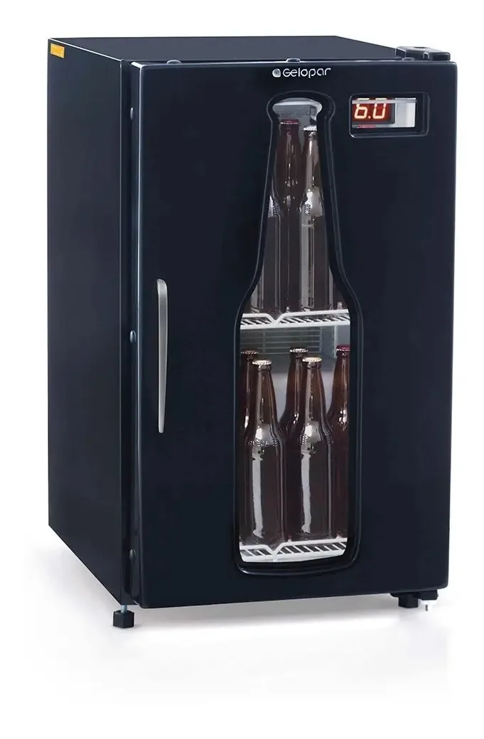 Cervejeira Grba-120cpr Carenada Frost Free 120l Gelopar Cor Preto