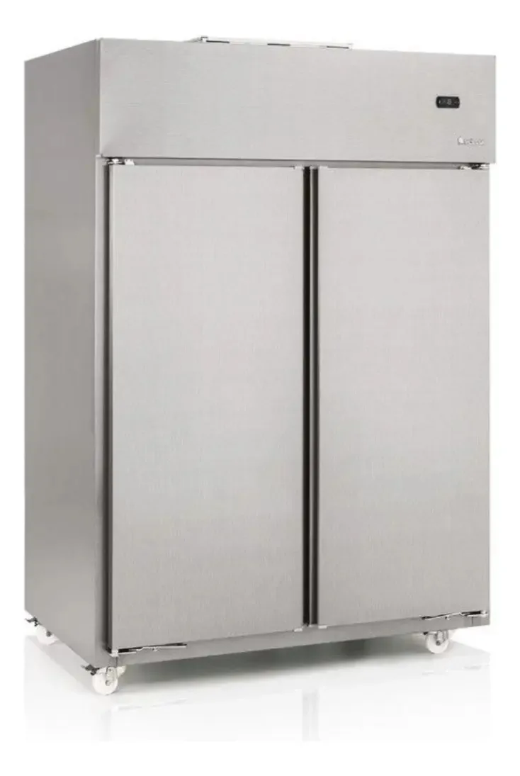 Geladeira Comercial Congelados 2 Portas Gccs-2p Ti Gelopar Cor Inox