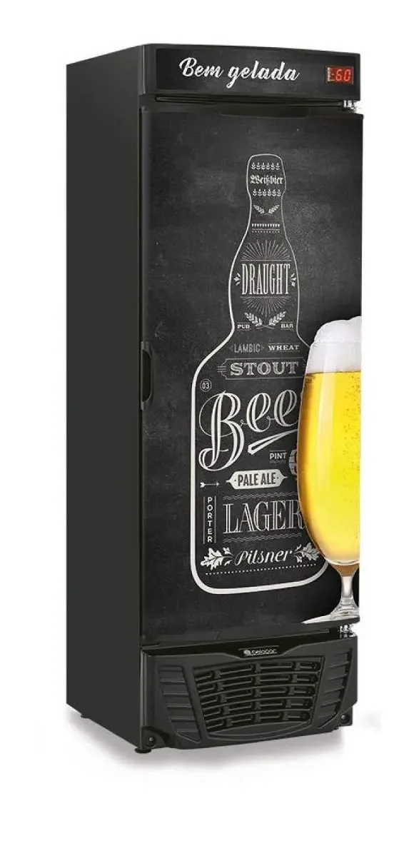 Cervejeira Porta Com Adesivo 450l Profissional Gelopar B