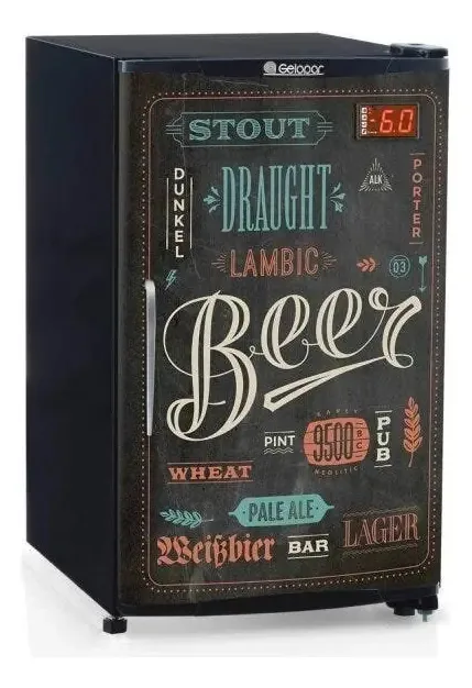 Cervejeira Porta Com Adesivo 120l Profissional Gelopar Bi