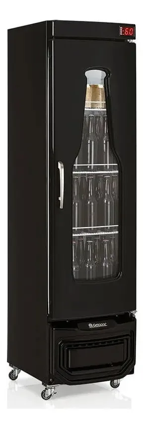 Cervejeira Grb-23evc Pr Carenada Porta De Vidro Duplo Temper