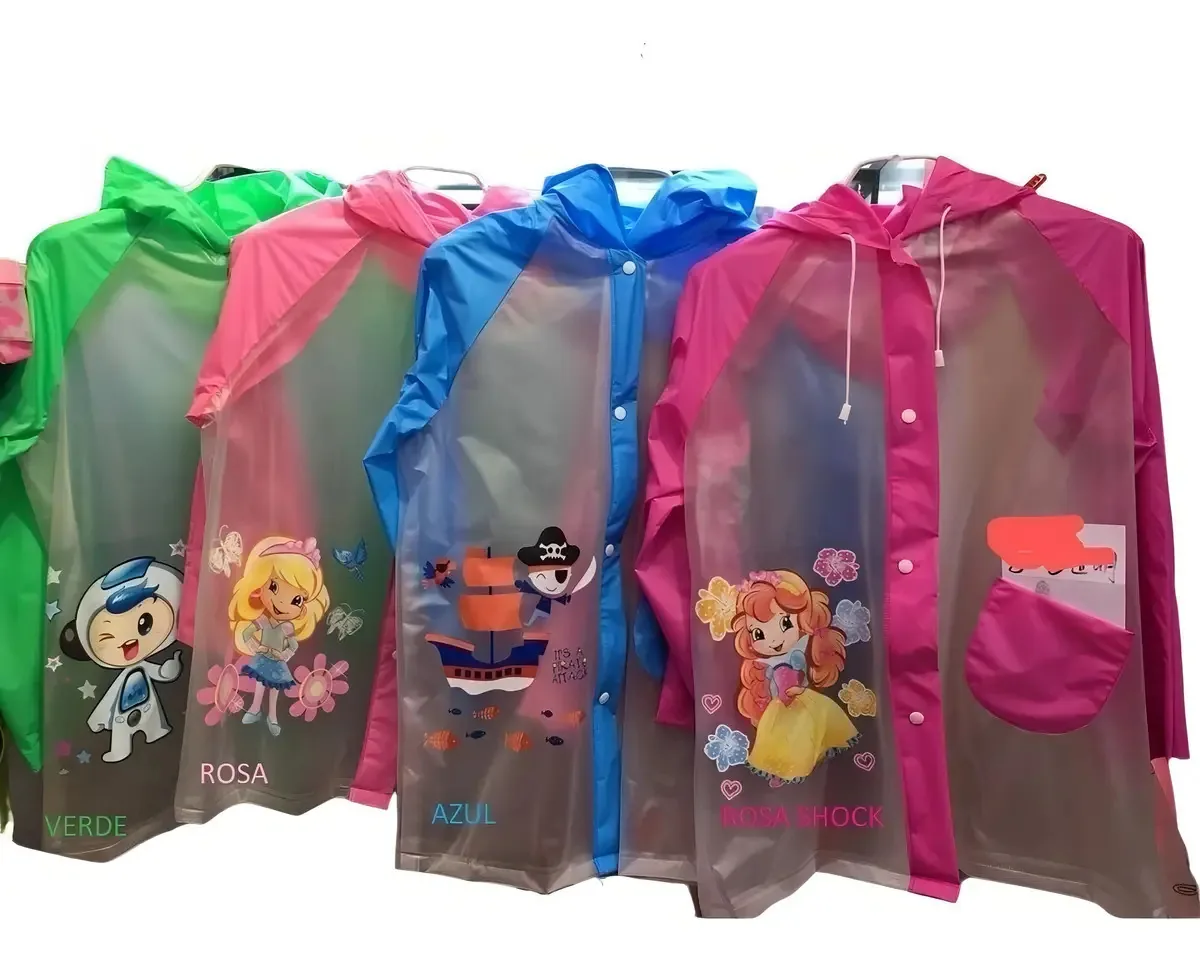 Capa De Chuva Pvc C/mang. Amara. Gg 1,30m