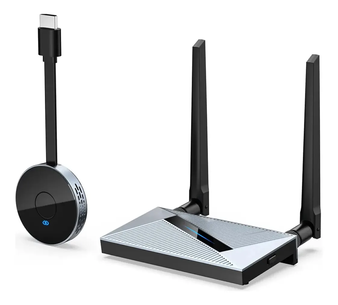Extensor Hdmi Sem Fio Wifi 5ghz Portátil 1 X 2 De 50 Metros