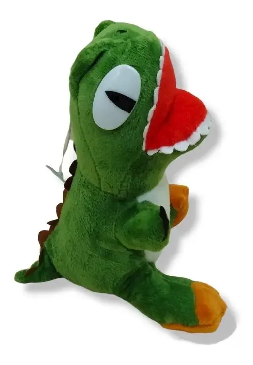 Pelúcias Fofinhas Dinos Baby Pelúcia Dino Lagarto Bocão