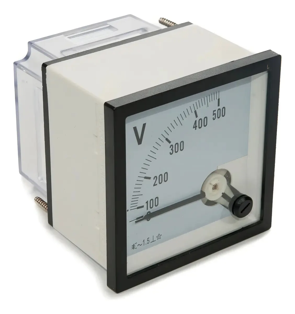 Voltímetro Analógico 0 A 500vca 72x72mm Medição Direta