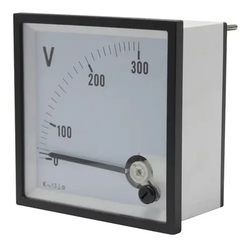 Voltimetro Analógico 300v 96x96mm Medição Direta Sf96