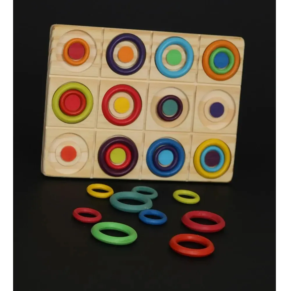 Círculos Concêntricos - Brinquedo De Montar - Kandinsky
