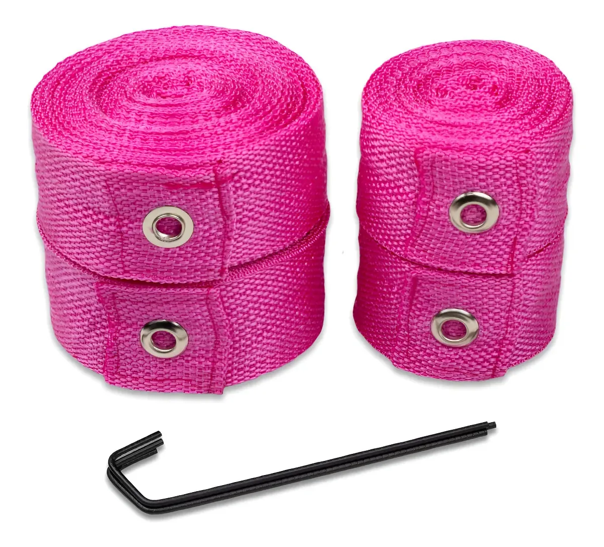 Fita de Marcação Azzure 7x14m Rosa Poliés Ester UV Quadras Areia