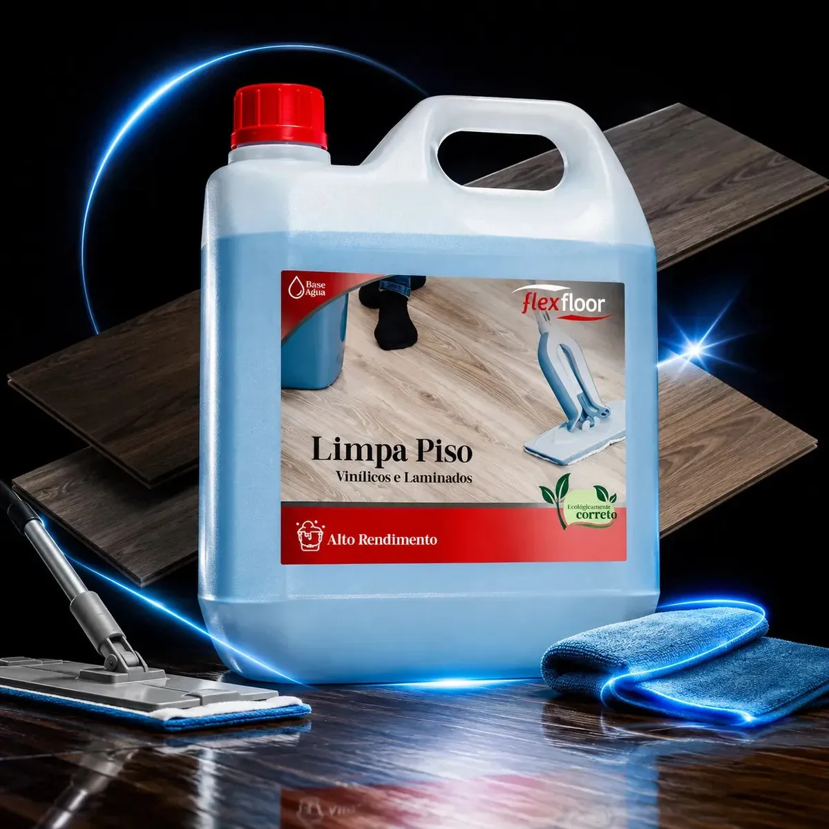 Limpa Piso Vinílicos E Laminados Flexfloor 5l