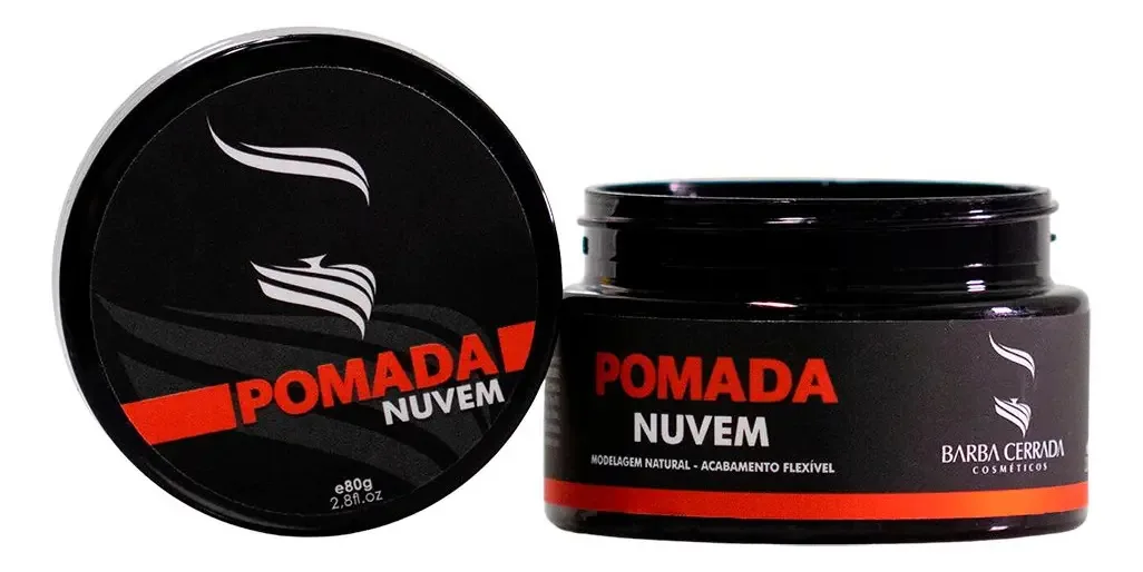 Pomada Modeladora Para Cabelo Efeito Nuvem 80grs