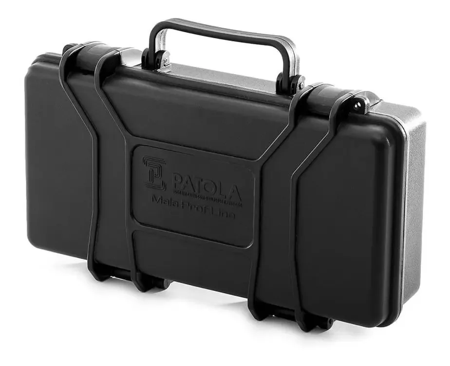Maleta Hard Case Patola para Equipamentos em Termoplástico Preto