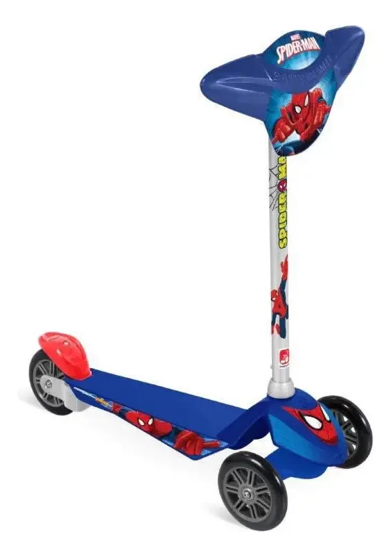 Patinete Skatenete Homem Aranha Bandeirante