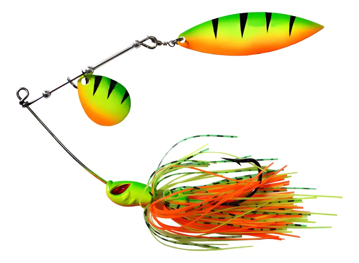Isca Spinner Yara King Spinner 26g Firetiger Para Tucunaré e Dourado