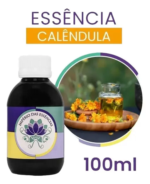 Essência Calêndula 100ml Cosméticos, Sabonete E Aromatizador