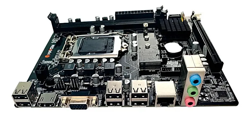 Placa-mãe Hayom Plm2300 Lga1155 Ddr3 Micro-atx