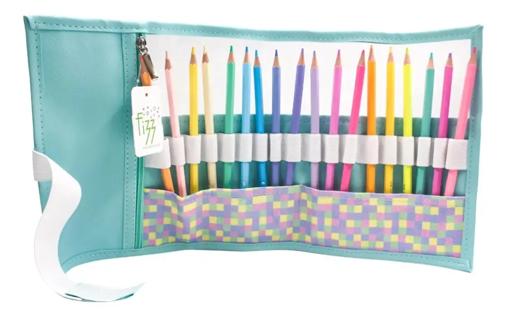 Necessaire/estojo/frasqueira Fizz Acessorios Bau Tela Estamp 1un