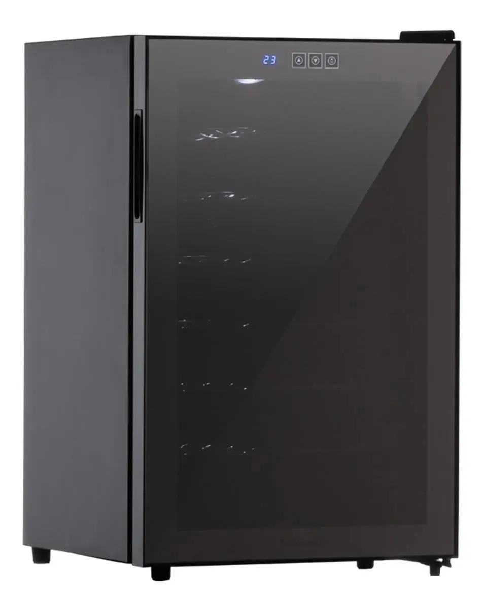 Adega Easy Cooler JC-65G para 28 garrafas preta