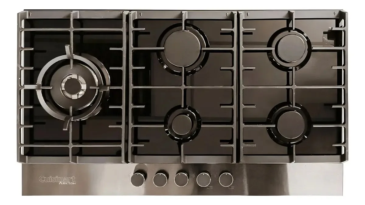Cooktop Cuisinart Á Gás 5 Bocas 90cm Arkton Advanced 220v