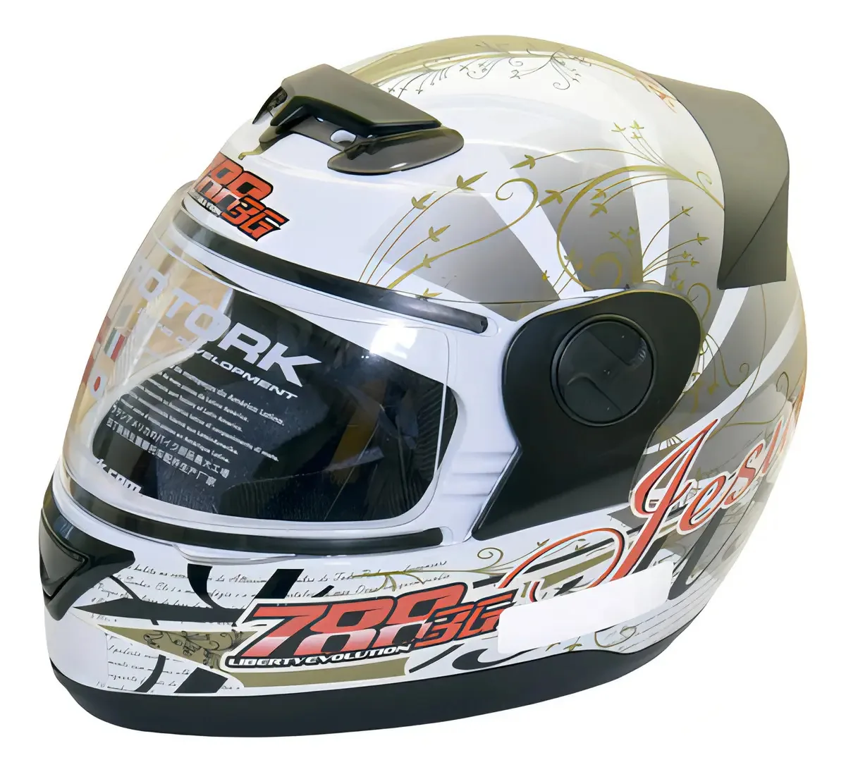 Capacete Evolution Gospel 60 Branco Pro Tork
