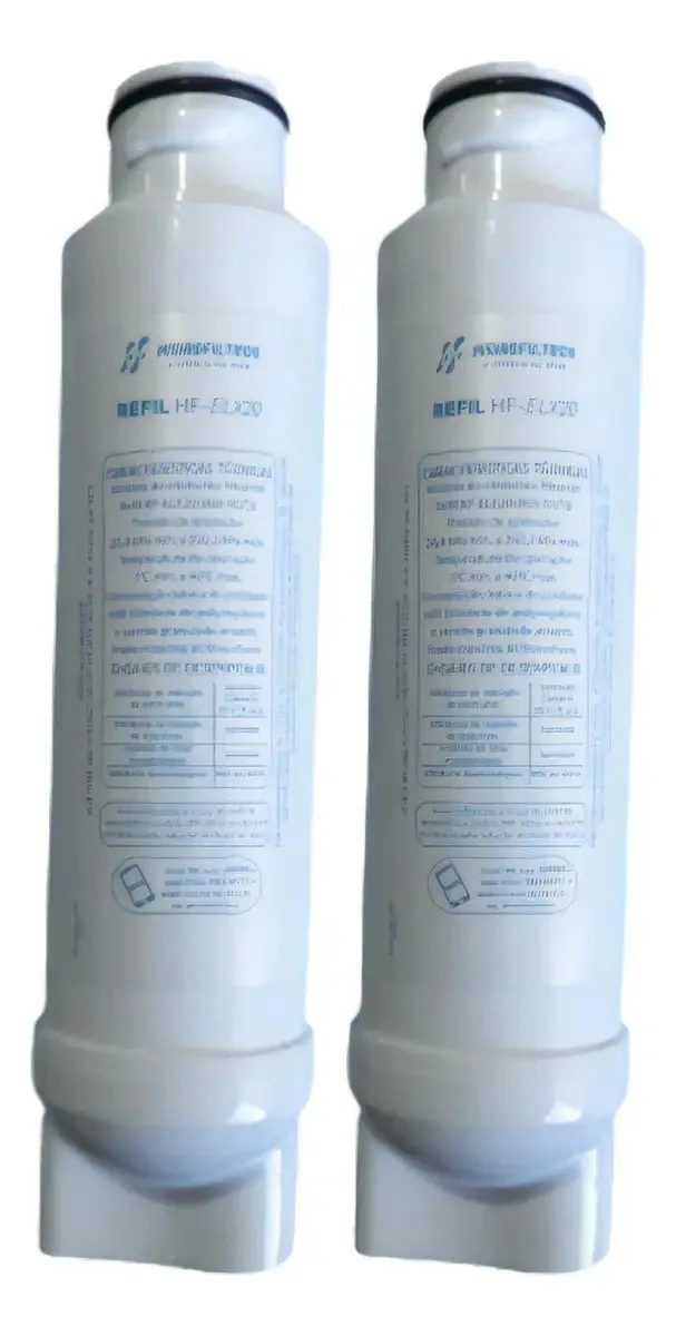 Kit 2 Refil Filtro Água Hidrofiltros Compatível Electrolux PE10B PE10X