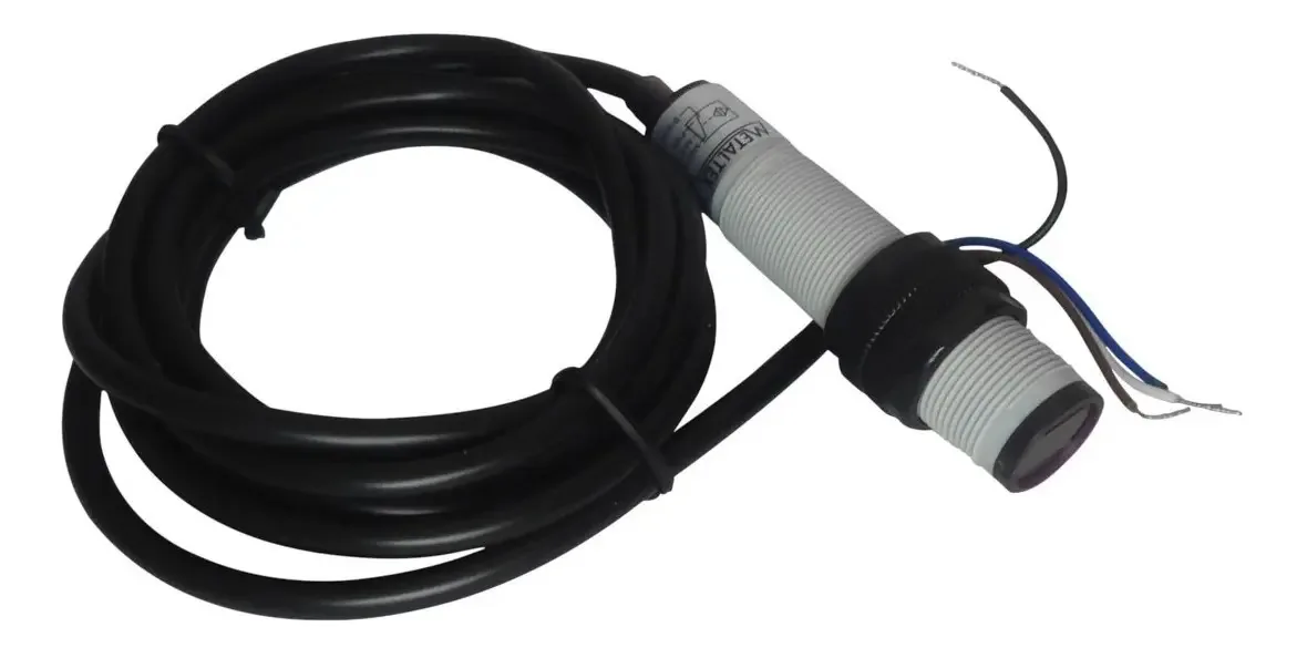 Sensor Fotoelétrico Metaltex P18AD-20-DPC 20cm 200mA Automação